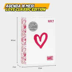 Me Diario Agenda 16 Mesi Dium Love Classic Me - diari