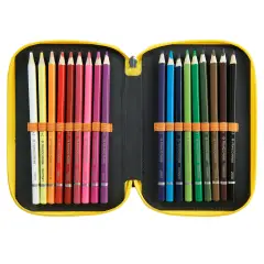 Dragon Ball Super Astuccio Scuola Corredo 3 Zip - astucci colori