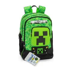 Minecraft Zaino Scuola Organizzato Pixel - zaini scuola
