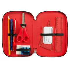 One Piece Astuccio Scuola Corredo 3 Zip - astucci colori