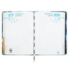 Wwf Diario 12 Mesi Standard Squalo Illustrato - diari