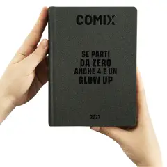 Comix Diario Agenda 16 Mesi Standard Charcoal - diari
