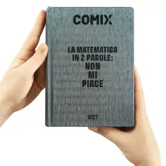 Comix Diario Agenda 16 Mesi Standard Gear Black - diari