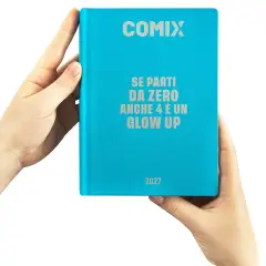 Comix Diario Agenda 16 Mesi Standard Azzurro - diari