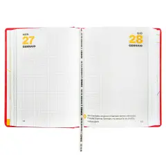 Comix Diario Agenda 16 Mesi Standard Red - diari