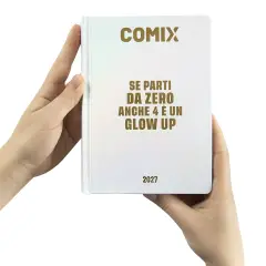 Comix Diario Agenda 16 Mesi Standard Holo White - diari