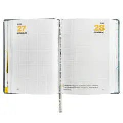 Comix Diario Agenda 16 Mesi Mini Gear Black - diari