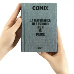 Comix Diario Agenda 16 Mesi Mini Gear Black - diari