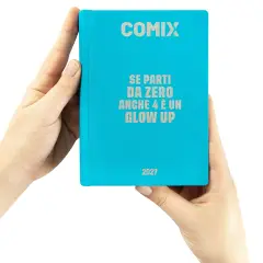 Comix Diario Agenda 16 Mesi Mini Azzurro - diari