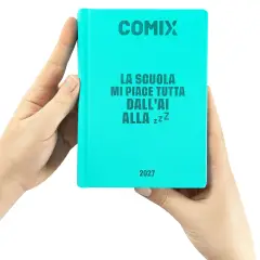 Comix Diario Agenda 16 Mesi Mini Turchese - diari