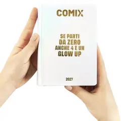 Comix Diario Agenda 16 Mesi Mini Holo White - diari