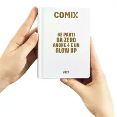 Comix Diario Agenda 16 Mesi Mignon Holo White - diari