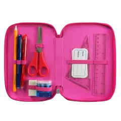 Astuccio WWF 3 Zip Corredo Completo Leopardo - astucci colori