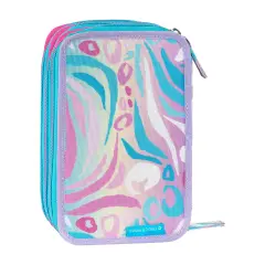 Mofu Mofu Astuccio Scuola Corredo 3 Zip Bradipo - astucci colori