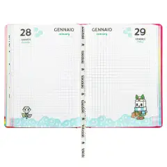 Tokidoki Superdiario Standard Datato Fuxia - diari