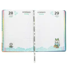 Tokidoki Superdiario Standard Datato Azzurro - diari