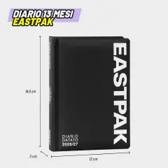 Eastpak Diario Datato 13 Mesi Medium Black - diari