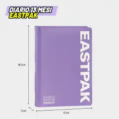 Eastpak Diario Datato 13 Mesi Medium Lilac - diari