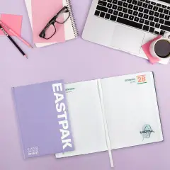 Eastpak Diario Datato 13 Mesi Medium Lilac - diari