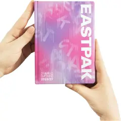 Eastpak Diario Datato 13 Mesi Medium Letterdye Pink - diari