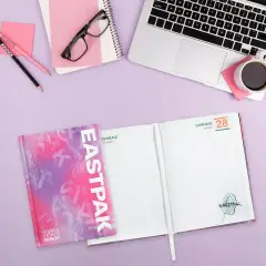 Eastpak Diario Datato 13 Mesi Medium Letterdye Pink - diari