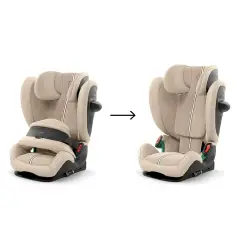 Cybex Seggiolino Auto Pallas G3 i-Size Moon Black 76–150 CM - bambini 76-150 cm (15m-12anni)
