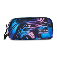 Bustina Mitama Pro Shinycrew 2 Zip Astuccio Scuola - bauletti tombolini bustine