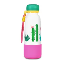 Borraccia Cartomania 500ml Cactus Inox Termica - regalo e gadget valigeria