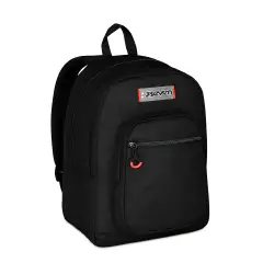 Zaino Scuola Freethink Jet Black 34 Litri con Tasca PC Tablet - zaini scuola