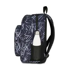 Zaino Scuola Freethink Pirate Black 34 Litri con Tasca PC Tablet - zaini scuola