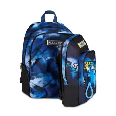 Zaino Scuola Seven Dual Detach Blu Fusion 32 Litri PC Tablet - zaini scuola