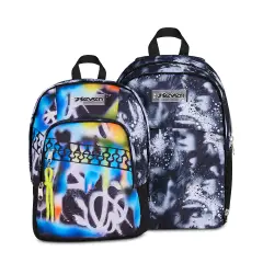 Zaino Scuola Seven Dual Detach Buzzy Note Boy 32 Litri - zaini scuola