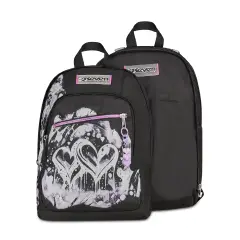 Zaino Scuola Seven Dual Detach Plumpy Line Girl 32 Litri - zaini scuola