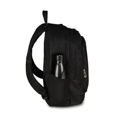 Zaino Scuola Seven Tech Shiny Jet Black 29L PC Tablet - zaini scuola