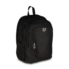 Zaino Scuola Seven Tech Shiny Jet Black 29L PC Tablet - zaini scuola