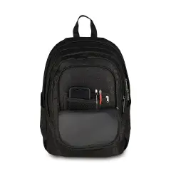 Zaino Scuola Seven Tech Shiny Jet Black 29L PC Tablet - zaini scuola