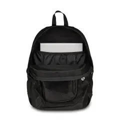 Zaino Scuola Seven Tech Shiny Jet Black 29L PC Tablet - zaini scuola