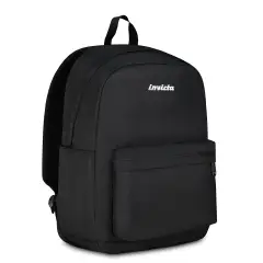 Backpack Carlson Plain Grs Jet Black - zaini scuola