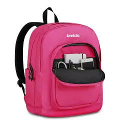 Backpack Jelek Plain Grs Raspberry Rose - zaini scuola