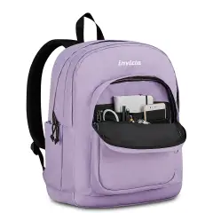 Backpack Jelek Plain Grs Lilla - zaini scuola