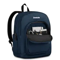 Backpack Jelek Plain Grs Moo Dindigo - zaini scuola