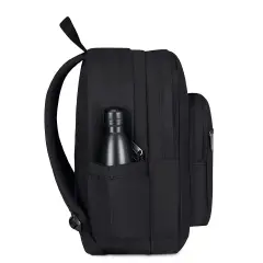 Backpack Jelek Plain Grs Jet Black - zaini scuola