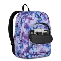 Backpack Jelek Fantasy Grs Aqua Flowers - zaini scuola