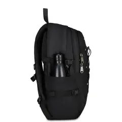 Backpack Invict-act Plus Plain Grs Jet Black - zaini scuola