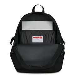 Backpack Invict-act Plus Plain Grs Jet Black - zaini scuola