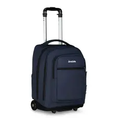 Zaino Trolley Bump Plain Grs Moo Dindigo - zaini trolley