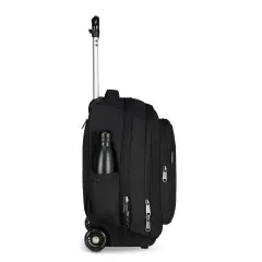Zaino Trolley Bump Plain Grs Jet Black - zaini trolley
