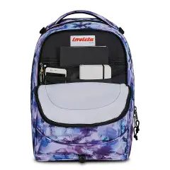 Zaino Trolley Plug Fantasy Grs Aqua Flowers - zaini trolley