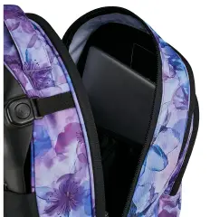 Zaino Trolley Plug Fantasy Grs Aqua Flowers - zaini trolley