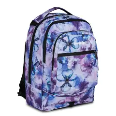 Zaino Trolley Plug Fantasy Grs Aqua Flowers - zaini trolley